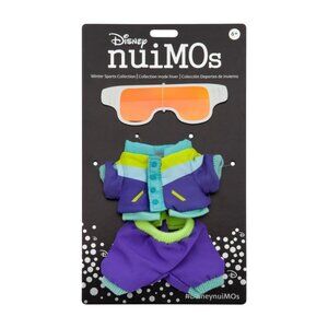 Disney Parks NuiMOs Outfit Purple Snow Jacket Snowpants & Snowboard Goggles